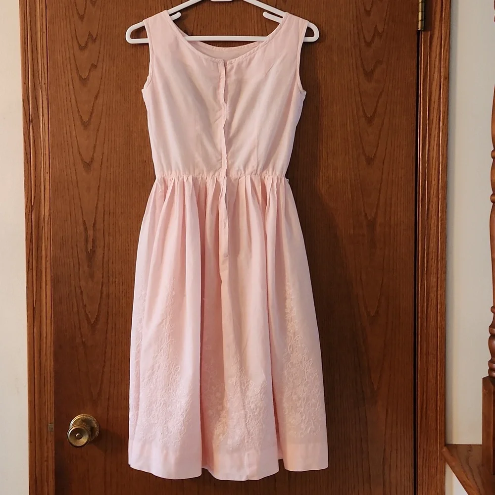 Vintage Susan Ross Sleeveless Dress - Appr Size XS/Small - Picture 4 of 7
